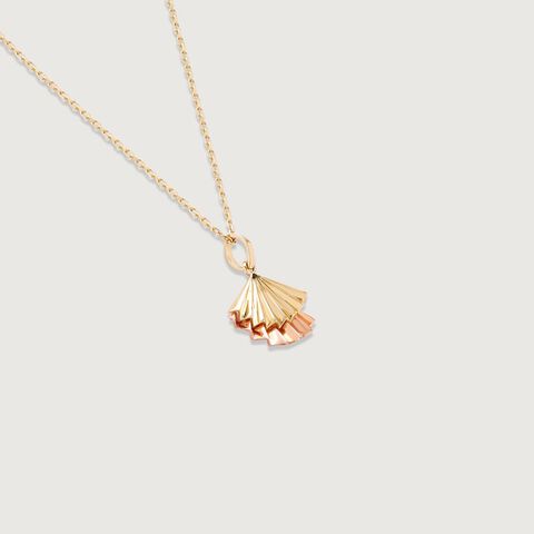 Twilight Shell Gold Pendant