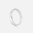Classic Textured Silver Finger Ring,,hi-res view 4