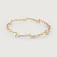 Twilight Radiance Gold & Diamond Bangle,,hi-res view 3