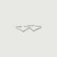 Sleek Edge Silver Toe Rings,,hi-res view 3