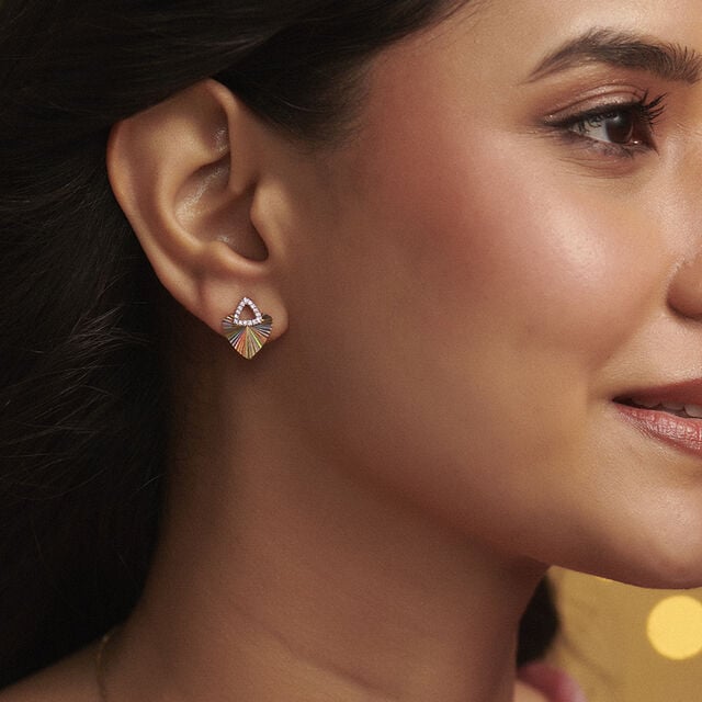 Bold Radiant Diamond Stud Earrings,,hi-res image number null