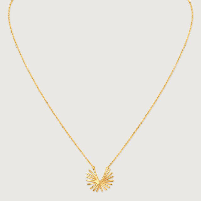 Modern Radiance Gold Necklace,,hi-res image number null
