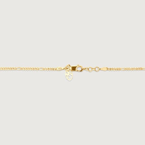Classic Figaro Link Gold Chain