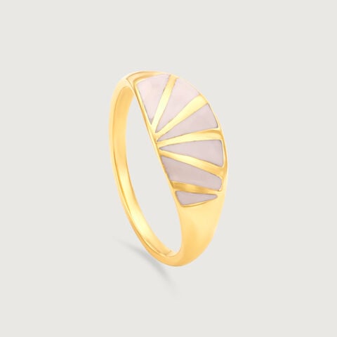 Airy Radiant Gold Ring