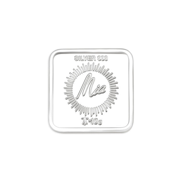10 GM 999 Gayatri Mantra Silver Coin,,hi-res image number null