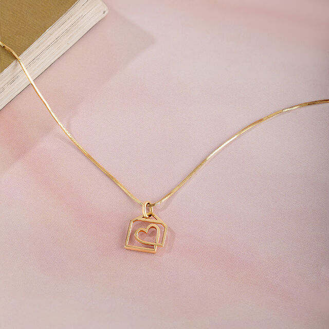 Heart of Home Gold Pendant,,hi-res image number null