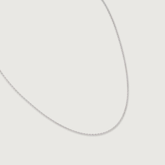 Sleek Minimal Silver Chain,,hi-res image number null