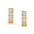 14KT Yellow Gold Stud Earrings for the Nonchalant,,hi-res view 2