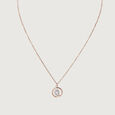 Twirl Charm 14KT Gold & Diamond Pendant with Chain,,hi-res view 3