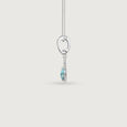 Whimsical Flutter Silver Pendant,,hi-res view 4