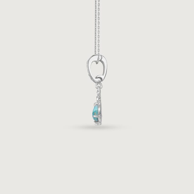 Whimsical Flutter Silver Pendant,,hi-res image number null