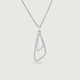 Mother of Pearl Abstract Silver Pendant,,hi-res view 3