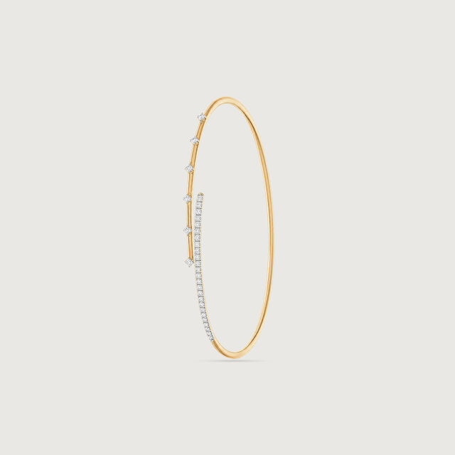 Sleek Balance Diamond Bangle,,hi-res image number null