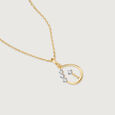 Gleaming Teardrop Diamond Pendant,,hi-res view 4