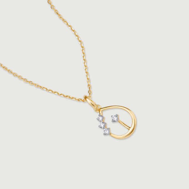 Gleaming Teardrop Diamond Pendant,,hi-res image number null