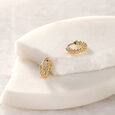 Twisted Rope Gold Hoop Earrings,,hi-res view 1
