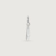 Modern Initial T Silver Charm,,hi-res view 4