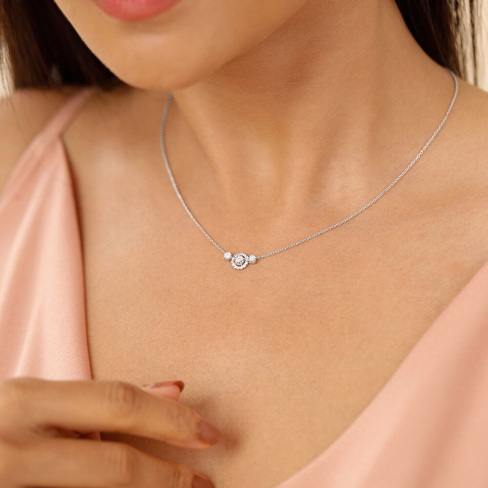 Silver chain on sale for girl tanishq