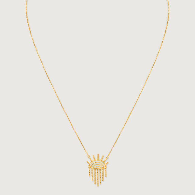 Radiant Horizon Gold Necklace,,hi-res image number null