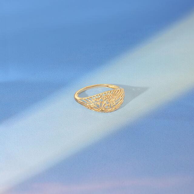 Intricate Radiant Gold Ring,,hi-res image number null