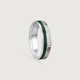 Mother of Pearl Luxe Silver Ring,,hi-res view 4