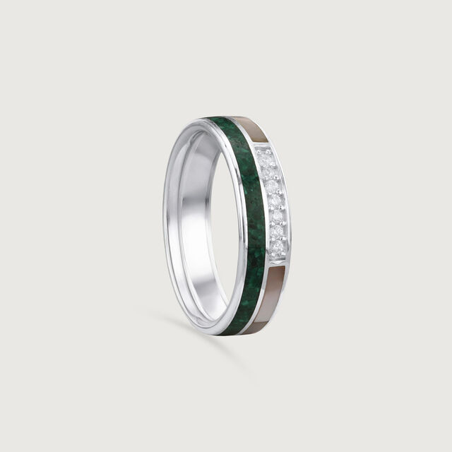 Mother of Pearl Luxe Silver Ring,,hi-res image number null