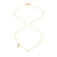 14KT Yellow Gold My Embrace Diamond Pendant With Chain,,hi-res view 2