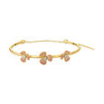 14KT Yellow Gold Colours Of Spring Bangle,,hi-res view 1
