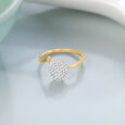 Glowing Halo 14KT Gold & Diamond Ring,,hi-res view 1