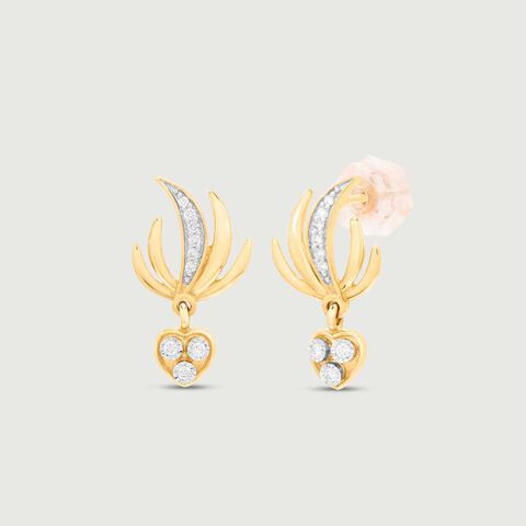 Sweet Flicker Diamond Drop Earrings