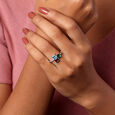 Amethyst Allure Silver Finger Ring,,hi-res view 1