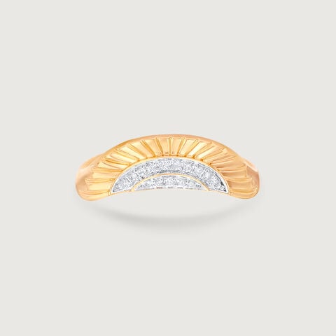 Suncrest Arc Diamond Ring