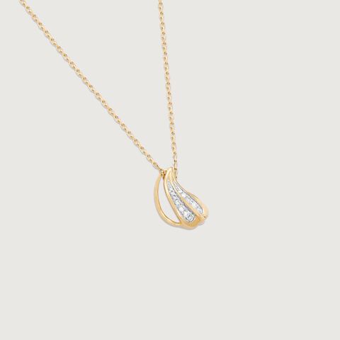 Paisley Shine Diamond Pendant