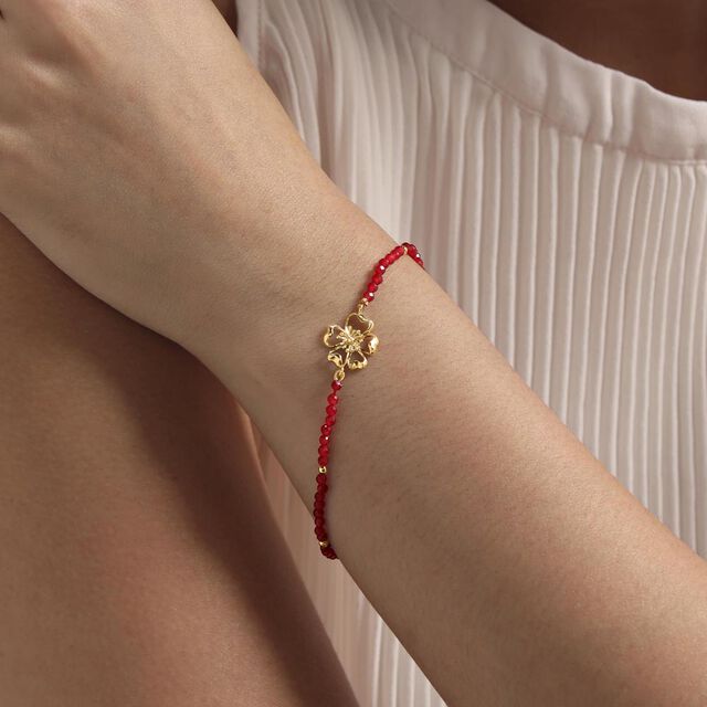 Blossom Charm Gemstone Bracelet,,hi-res image number null