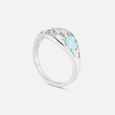 Meadow Shine Silver Finger Ring,,hi-res view 4