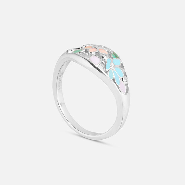 Meadow Shine Silver Finger Ring,,hi-res image number null