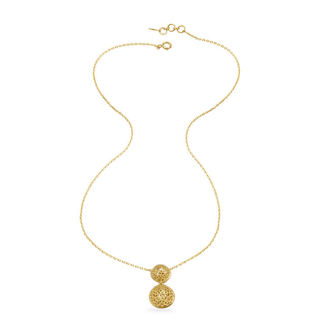 14KT Yellow Gold Queen Necklace,,hi-res image number null