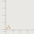 The Twinkling Stars 14KT Diamond Nose Pin,,hi-res view 4