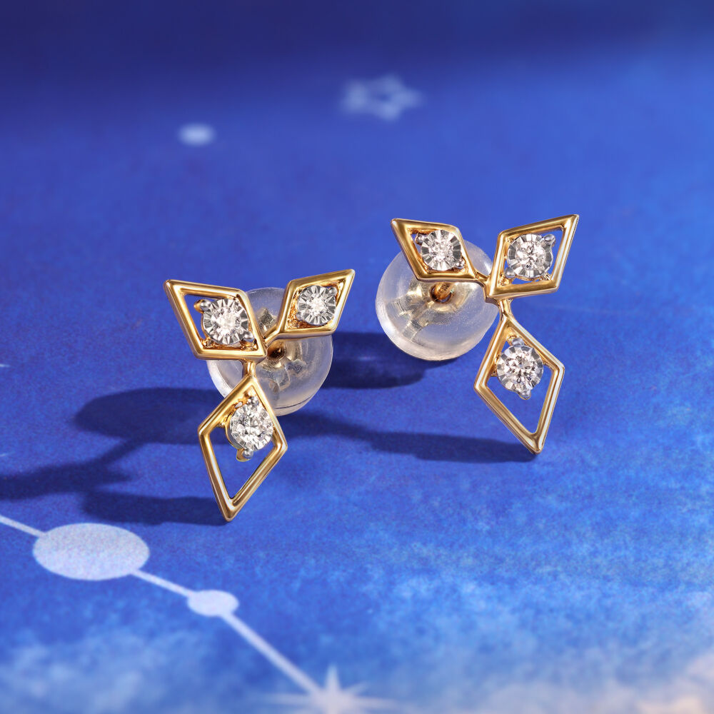 Buy tanishq diamond earrings online sale