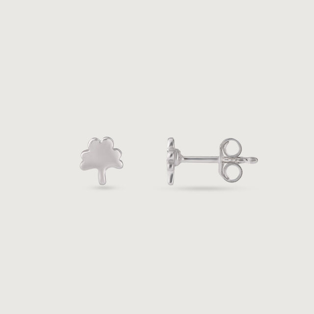 Playful Bloom Silver Earrings,,hi-res image number null