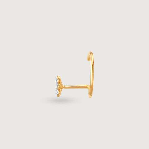 Sweet Bloom Diamond Nose Pin