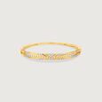 Sunflare Crisscross Diamond Bangle,,hi-res view 3