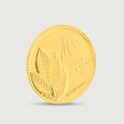 8 GM 22 Karat Sublime Mango Leaf Gold Coin,,hi-res view 3