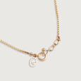 Starlit Heart 14 kt Gold & Diamond Pendant with Chain,,hi-res view 5