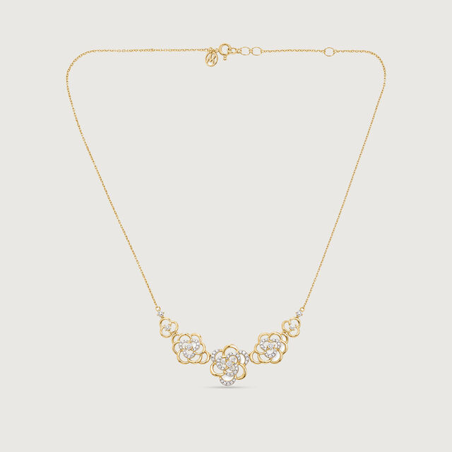 Blossoming Balance Diamond Necklace,,hi-res image number null