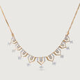 Lippan Shine Gold & Diamond Necklace,,hi-res view 3