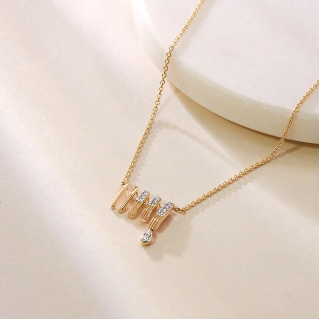 Measured Rhythm Diamond Necklace,,hi-res image number null
