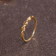 Braided Twist Gold Ring,,hi-res view 1