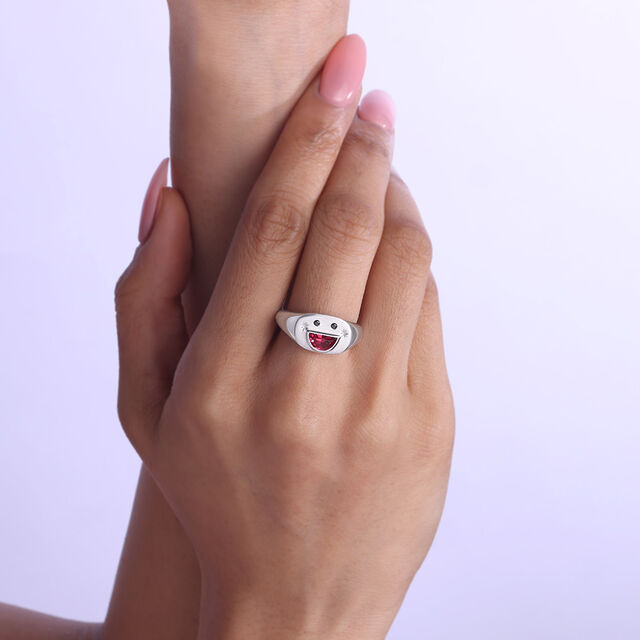 Berry Beam Silver Ring,,hi-res image number null