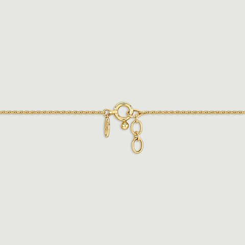Dramatic Red Lariat Gold Necklace